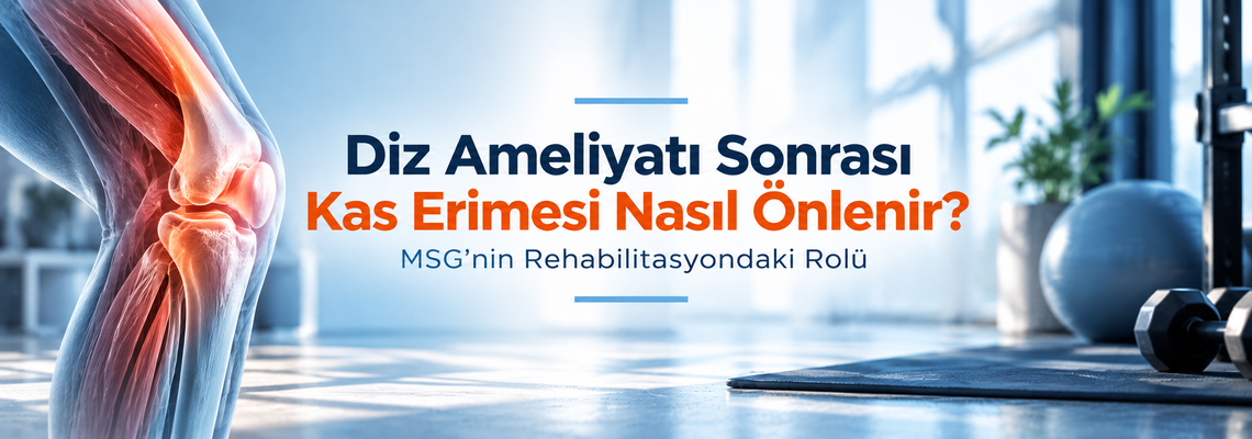 Diz Ameliyatı Sonrası Kas Erimesi Nasıl Önlenir? EMS’in Rehabilitasyondaki Rolü